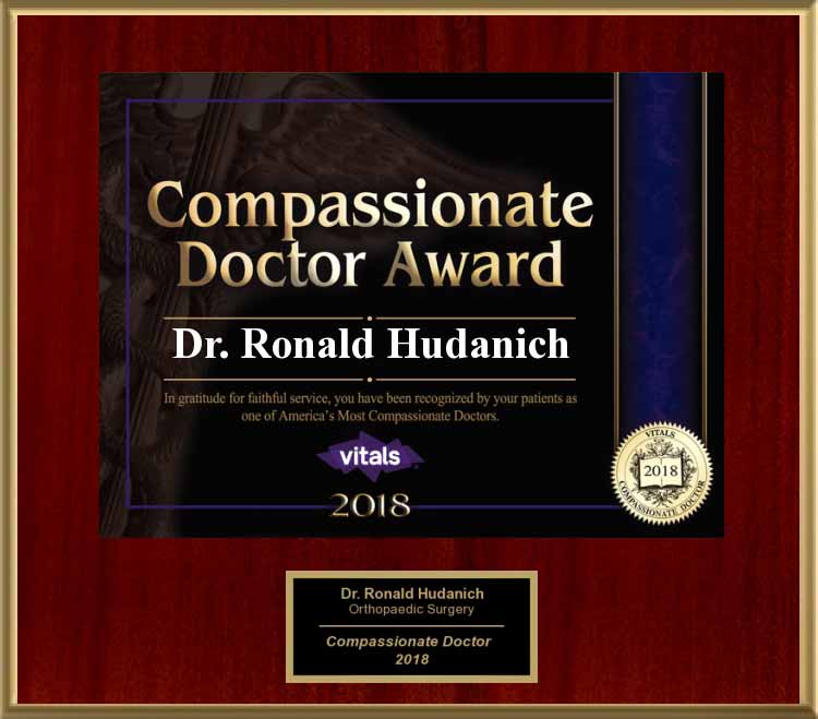 image of 2018 vitals, compassionate, doctor award