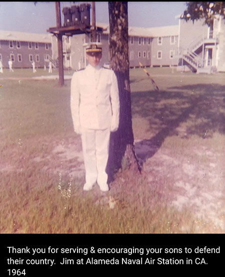dad jim, dr vickaryous, veteran, us navy veteran